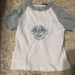 brandy melville baby tee
